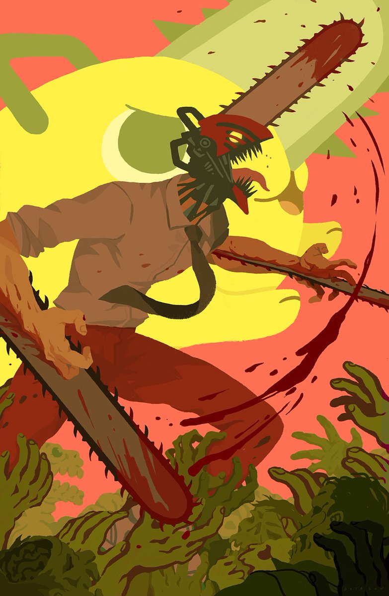 #chainsawman fan art 🪚 
I’m going to be at #AnimeNYC this weekend table J26 🔥🔥🔥