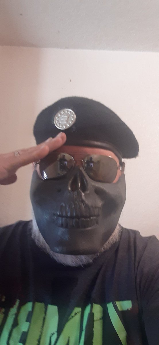 deapool420's tweet photo. I would like to CONGRATULATE #Dilligaf_Bubba a.k.a. Sgt. York of The E.A.F. for attaining her 7600 hours in on Fallout 76! 
EVER FORWARD, STAY VIGILANT, STAY ENCLAVE!!
#EnclaveArmedForces https://t.co/OFPuVUyfyS