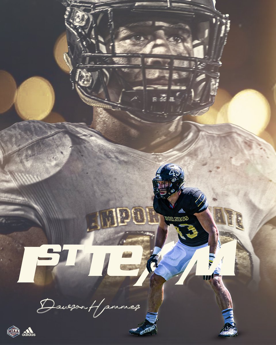 Congratulations <a href="/goham43/">dawson hammes</a> 2022 First Team All MIAA 🤝🔥 

#BurnTheBoats 🐝