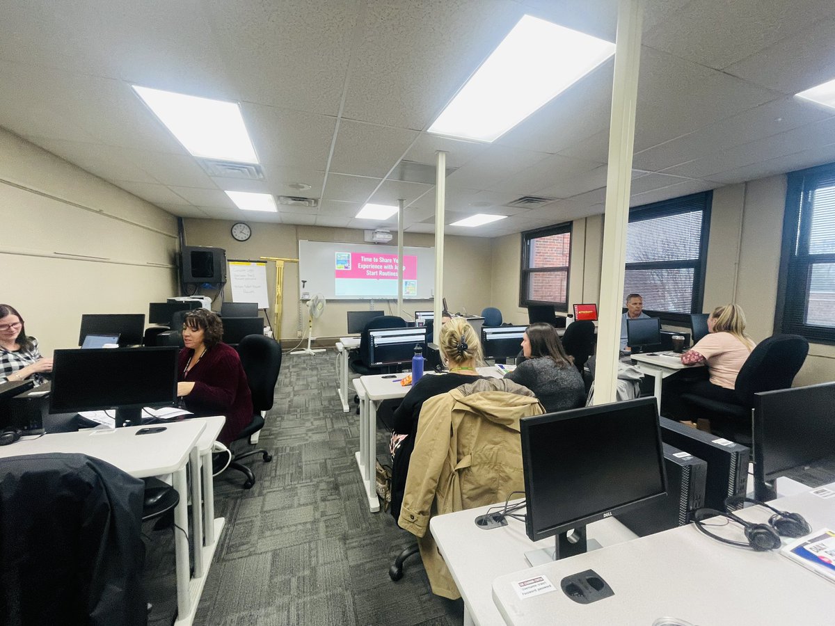 Thrilled with the discussion <a href="/jcityTNschools/">JohnsonCitySchools</a> ts had during our second book study session on Jump Start Routines. Thank you for sharing routines you have tried in your classroom! Excited for our final session in January with <a href="/JohnSanGiovanni/">John SanGiovanni</a>. #alwayslearning #mathdiscourse