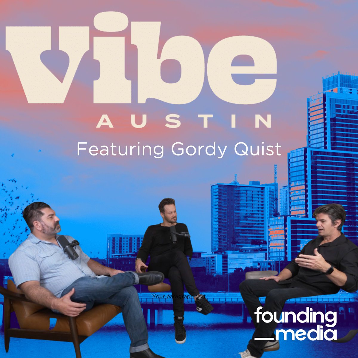 Austin is known for having such quality local brands and artists, but Quist shares that passion is also what sets our community apart.  Do you agree? Check out more on all podcast platforms or youtube. Search "Vibe Austin" to get more of the latest Austin scoop.