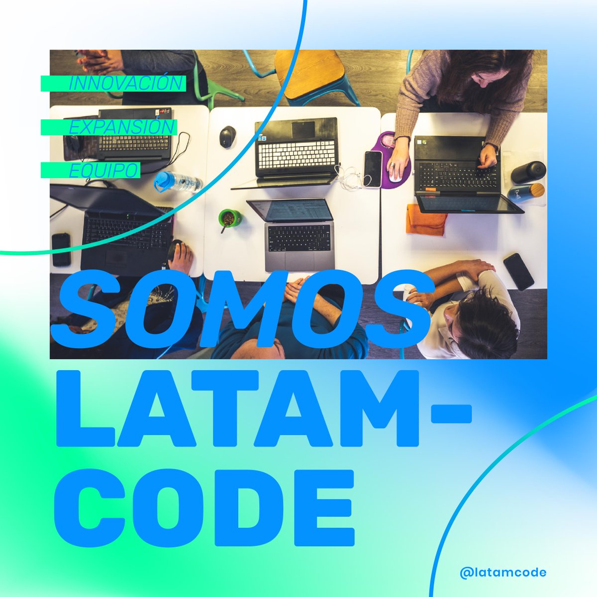 wearelatamcode's tweet image. Somos #innovación y #expansión. Somos un #equipo de profesionales con trayectoria y experiencia que brinda soluciones en desarrollo de #software 🚀
Este mes estamos de aniversario y muy felices del camino recorrido✨
