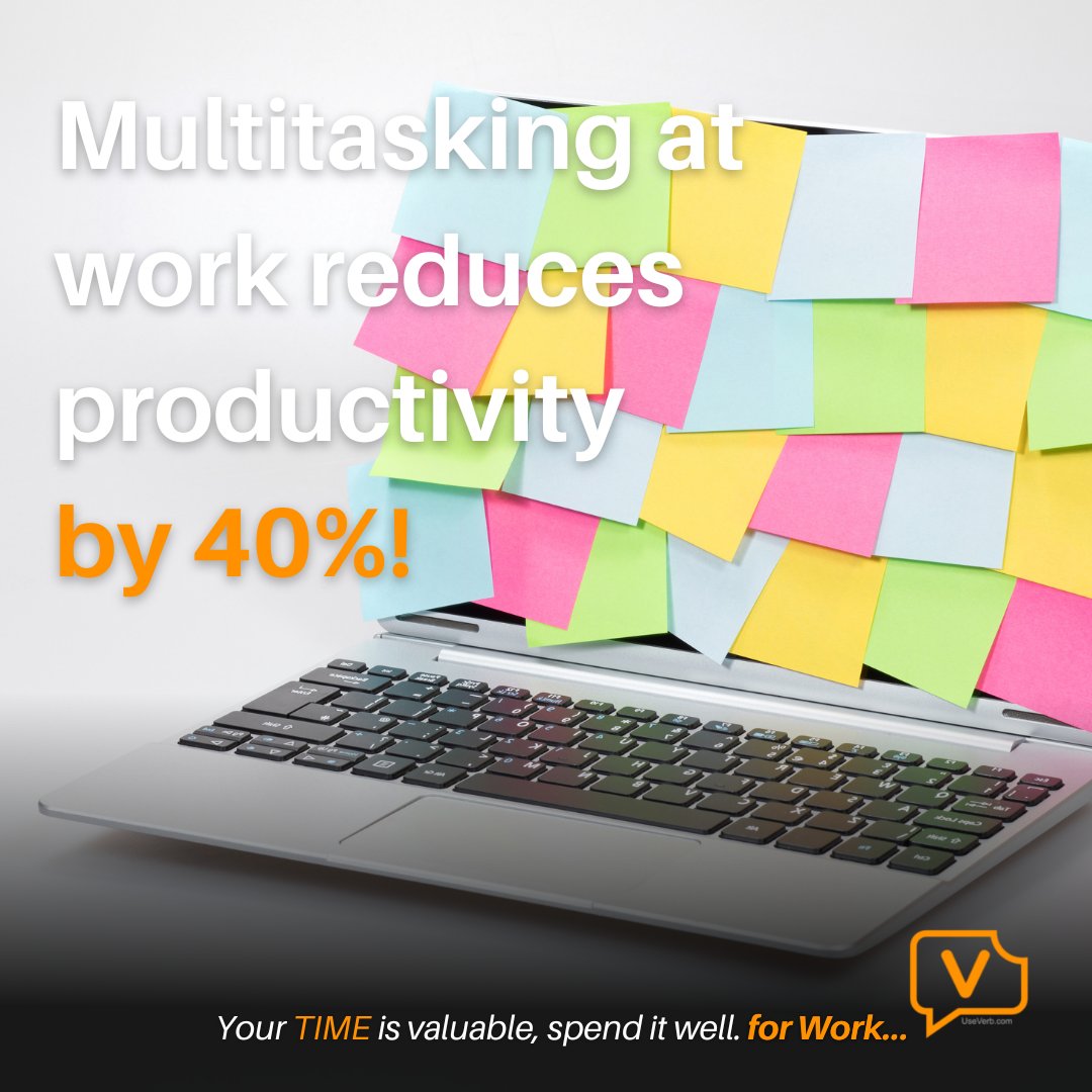 UseVerb's tweet photo. Busy doesn't always = more achieved.
It’s time to cut out the noise.
This is why we do what we do... why not try https://t.co/WZ6GXjZmjx
It's free.
#productivity #workchat #useverb https://t.co/fnmVOcmvEu