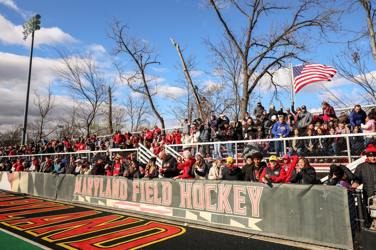 TerpsFH's tweet photo. Terp Nation we love you💓🐢

We fought all season to host an NCAA Regional and you DELIVERED!! See you all in Storrs🏆 https://t.co/Cn6DHtWAsJ