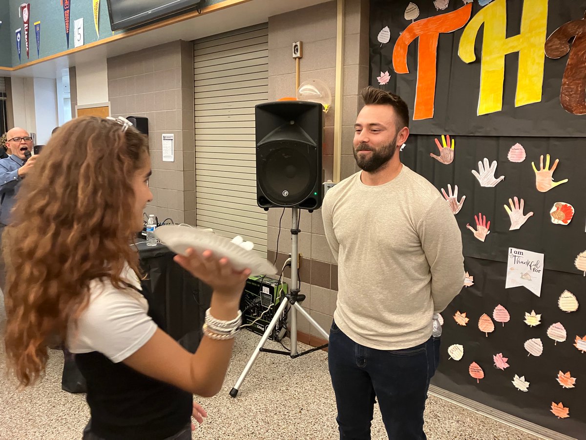 Torrie Rumph-Hurd (@fms_ftpschools) on Twitter photo The FMS annual Friendsgiving event. Another great family event hosted by our 8th grade team. A fundraiser for our end of the year experience. That pie in the face was an experience. Anything for the kids. @KellyVPFMS_FTPS <a href="/SGS_FTPSchools/">Rebekah Solomon</a> <a href="/SolomonVP_HSC/">Louis Solomon</a> The FMS annual Friendsgiving event. Another great family event hosted by our 8th grade team. A fundraiser for our end of the year experience. That pie in the face was an experience. Anything for the kids. @KellyVPFMS_FTPS <a href="/SGS_FTPSchools/">Rebekah Solomon</a> <a href="/SolomonVP_HSC/">Louis Solomon</a>