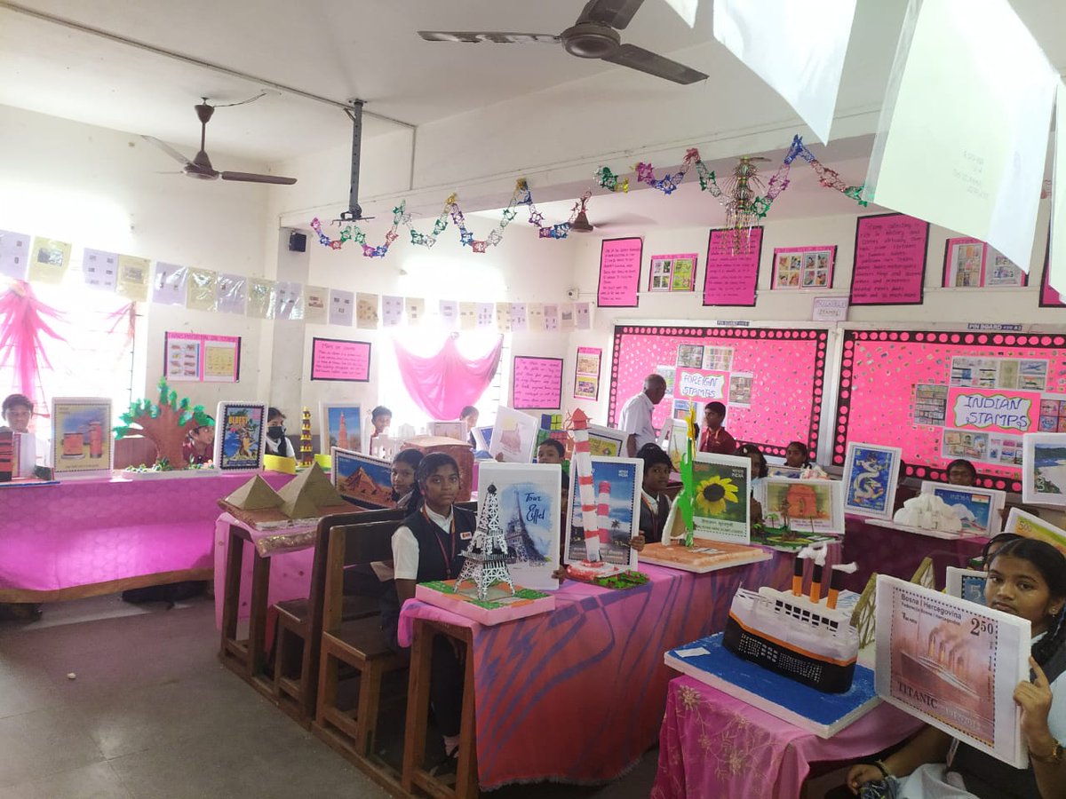 SIPA_chennai's tweet photo. @ TVIS Velammal Vidyalaya, Ponneri
#TECHFEST22
#philately #club students participated in Techfest-22 mega #event in Ponneri Campus, #Chennai #TamilNadu . https://t.co/HwfGRRpWgq