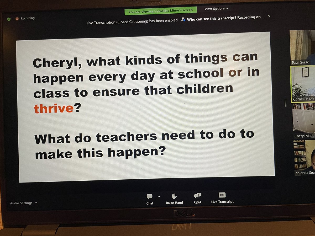 Session 3 and <a href="/MisterMinor/">Cornelius Minor</a> has prepped differentiated Qs for each panelist. Each Q builds and focuses on what’s important- our kids. <a href="/cheryl_phd/">Cheryl E. Matias, PhD.</a> <a href="/EquityLiteracy/">Paul Gorski | Equity Literacy Institute</a> <a href="/RuizSealey/">Yolanda Sealey-Ruiz</a> <a href="/FCPS_TitleI/">FCPS Title I</a>