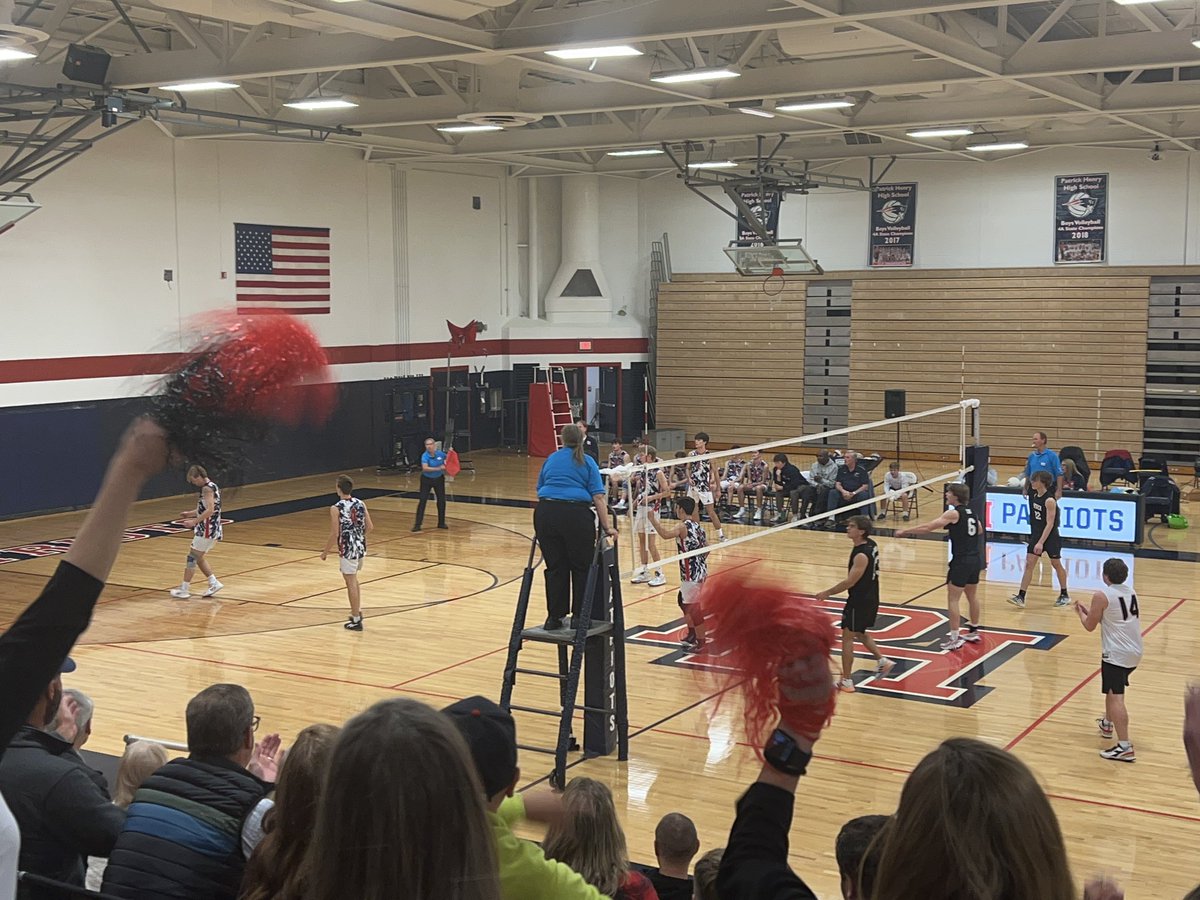 matoacahsathlet's tweet photo. Boys Volleyball had an OUTSTANDING season. Lost to Patrick Henry 3-0. Best season we’ve had in years. Great job fellas!! 🏐 #GoWarriors https://t.co/oHTPRl3giU