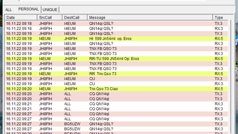 #GREENCUBE QSO I4EUM
Tnx nice QSO. 
Greencube is operational again. Congratulations.
#amsat #hamradio #fihsatlog #GREENCUBE