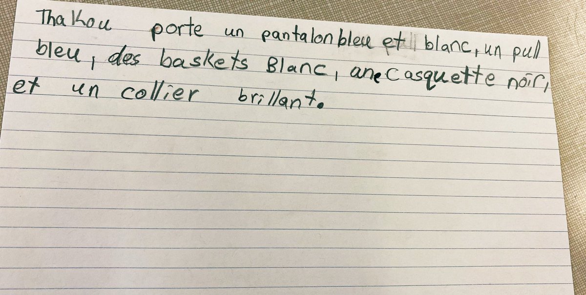 MrsHba1's tweet photo. Wrapping up the clothes unit with a french fashion show @downsviewps Students picked an outfit, wrote a description of the outfit in French, chose a friend to read their description while they walk on the red carpet. #core_french #authenticlearning #frenchisfun https://t.co/dDn8STySaA