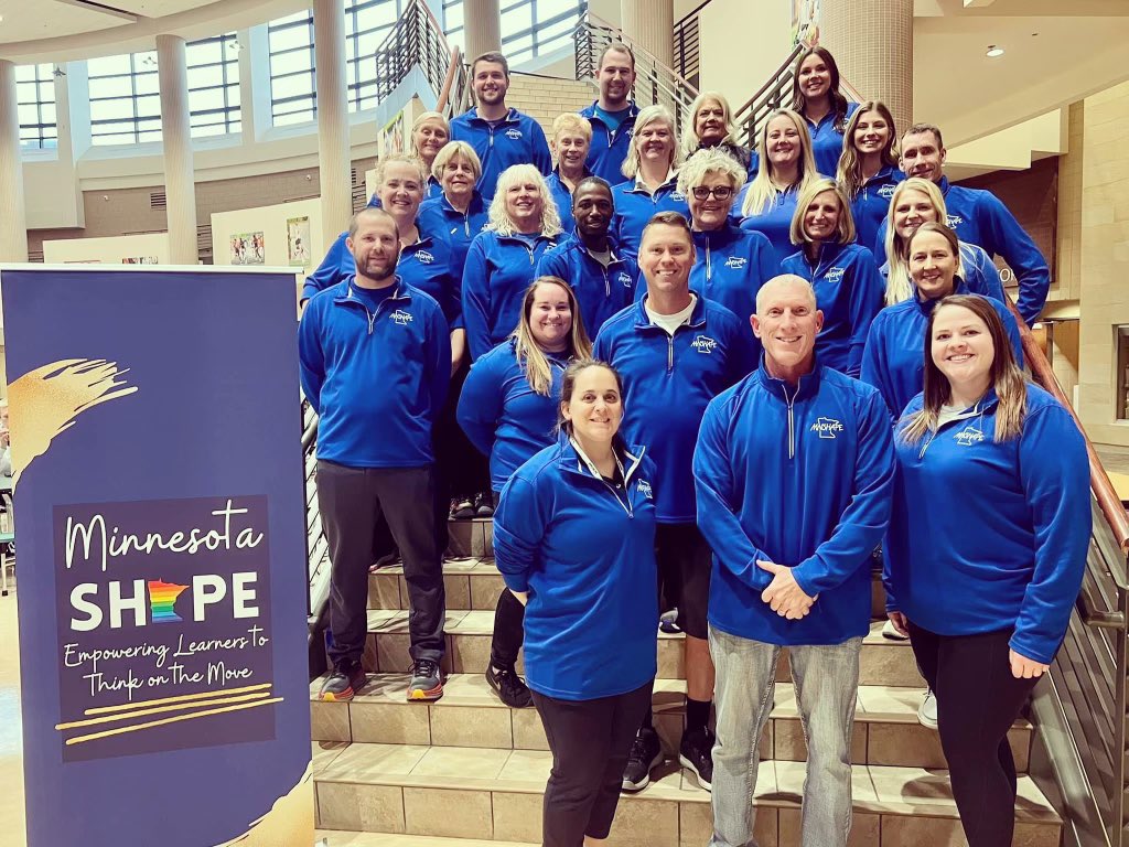 Lucky to serve amongst such passionate &amp; dedicated individuals. Love these peeps!! #MNSHAPE22 #mnshapebod #PhysEd #Health <a href="/MNSHAPE/">MNSHAPE</a>
