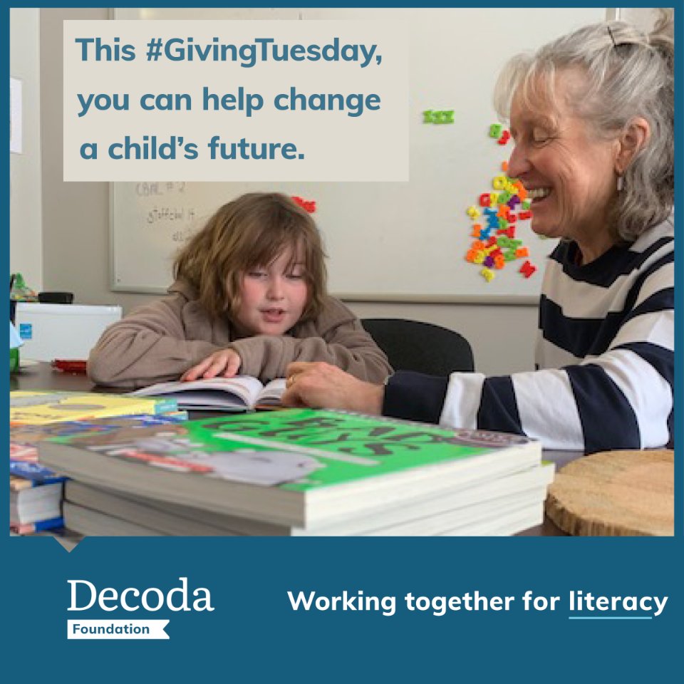 Decoda Literacy Solutions (@decodaliteracy) on Twitter photo ❤ This #GivingTuesday on November 29, your gift can help change a child's future - like nine-year-old Delila who struggled with reading before connecting with a Fostering Literacy tutor.
Read Delila's story and make a gift at: tinyurl.com/28jjcm5n
<a href="/GivingTuesdayCa/">givingtuesdayca</a> <a href="/VanGives/">GivingTuesdayVAN</a> ❤ This #GivingTuesday on November 29, your gift can help change a child's future - like nine-year-old Delila who struggled with reading before connecting with a Fostering Literacy tutor.
Read Delila's story and make a gift at: tinyurl.com/28jjcm5n
<a href="/GivingTuesdayCa/">givingtuesdayca</a> <a href="/VanGives/">GivingTuesdayVAN</a>