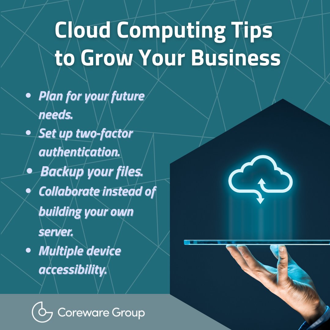corewareus's tweet image. Many companies rely on cloud computing to streamline their day-to-day operations, from data storage to web-based software solutions to cloud hosting. Let Coreware Group help save your company money! 
#CorewareGroup #softwaredevelopment #techcompany  #business #startups