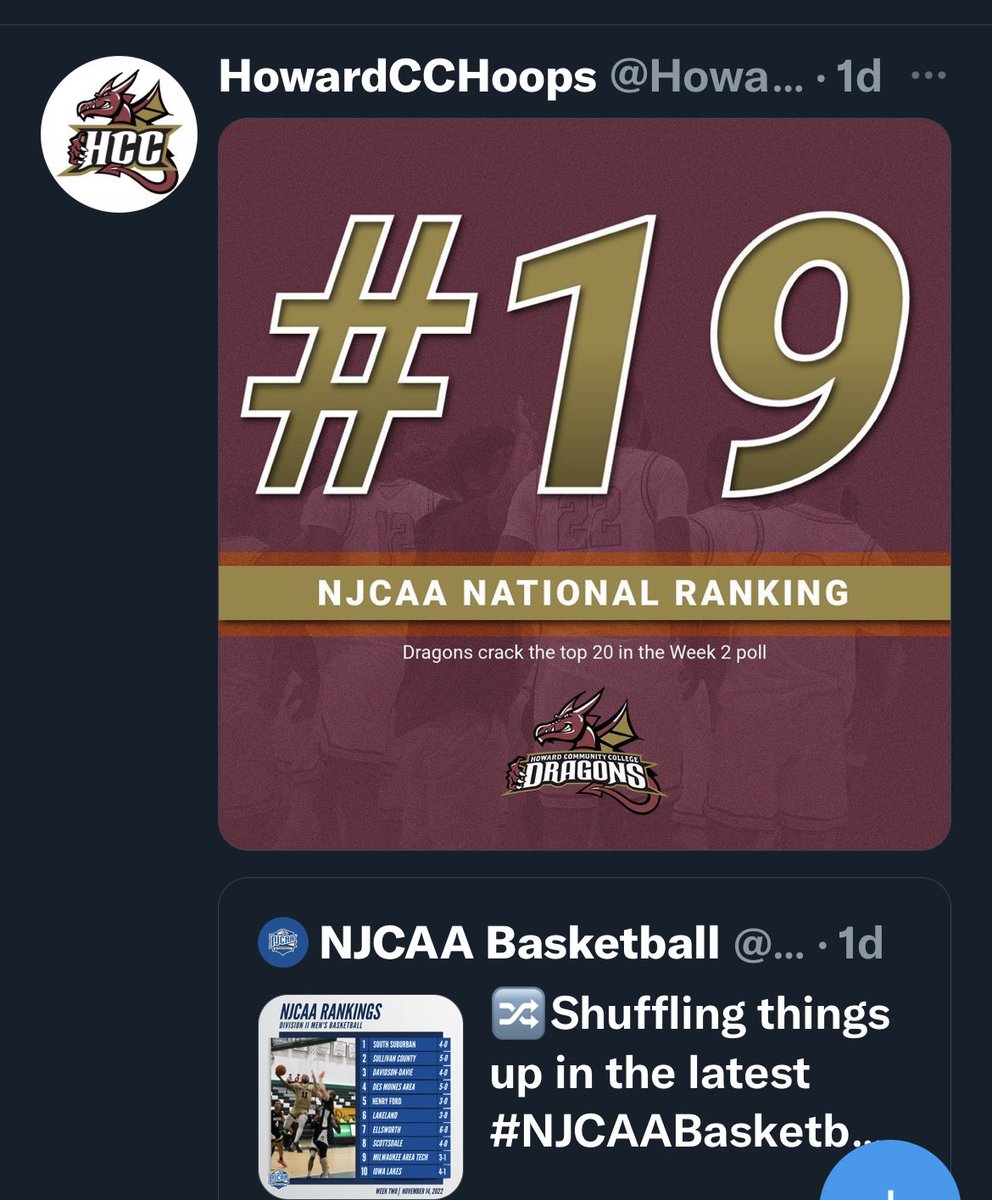 Donovan D. Medley (@airplanemode21) on Twitter photo #19 JUCO IN THE NATION. GO DRAGONS 🐉🐉🐉🐉🐉🐉🐉. <a href="/HowardCCHoops/">HowardCCHoops</a> <a href="/PatTheRoc/">Pat The Roc</a> <a href="/RockCreekMBB/">Rock Creek Christian Academy</a> #19 JUCO IN THE NATION. GO DRAGONS 🐉🐉🐉🐉🐉🐉🐉. <a href="/HowardCCHoops/">HowardCCHoops</a> <a href="/PatTheRoc/">Pat The Roc</a> <a href="/RockCreekMBB/">Rock Creek Christian Academy</a>