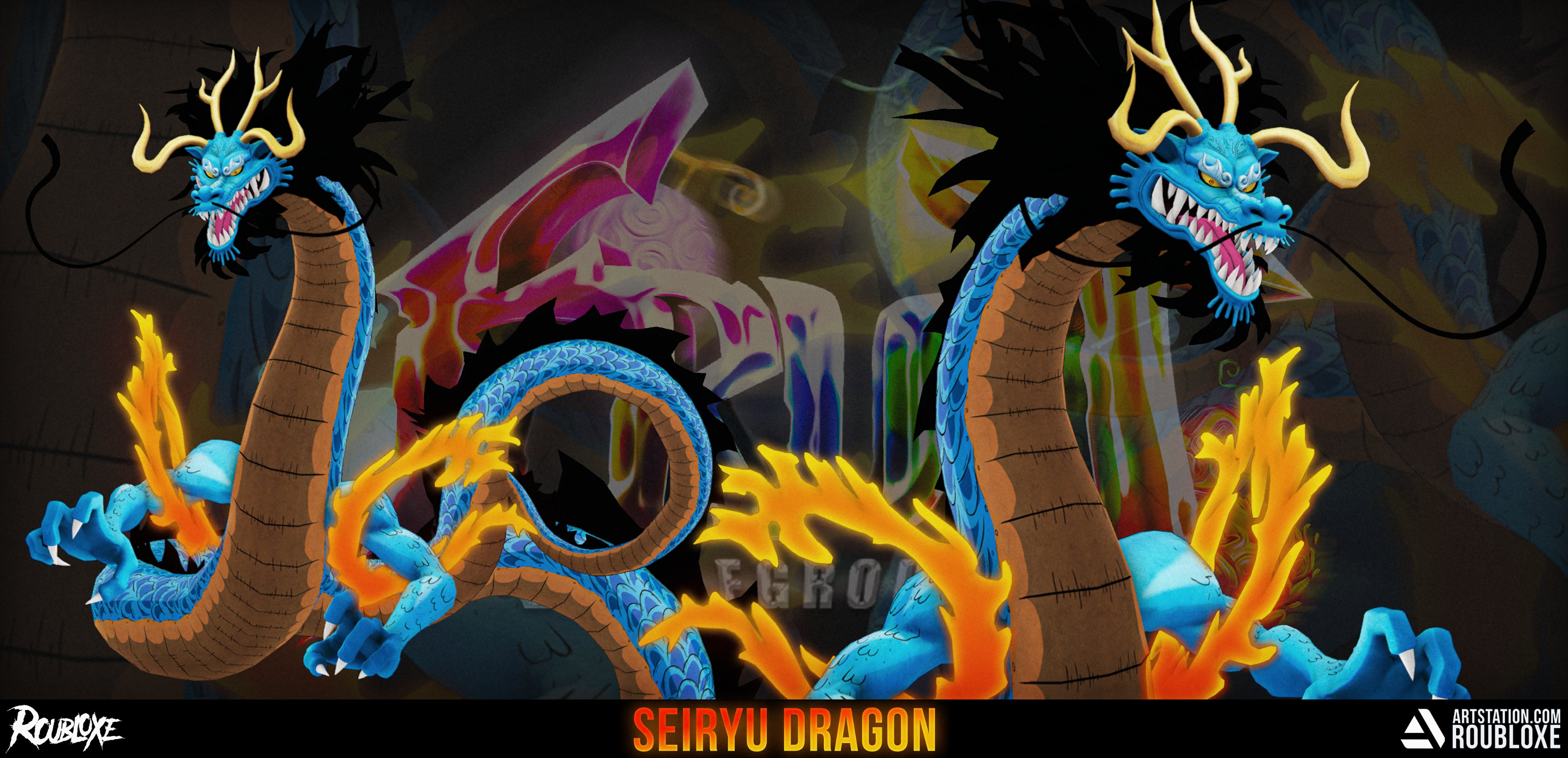 roub on X: Remake of my Uo Uo no Mi Seiryu Dragon (aka Kaido's dragon)  for POPO / Fruit Battlegrounds🍓 Find the game here:   #RBXDev #RobloxDev #RobloxDevs #Roblox #OnePiece  #Kaido #Blender