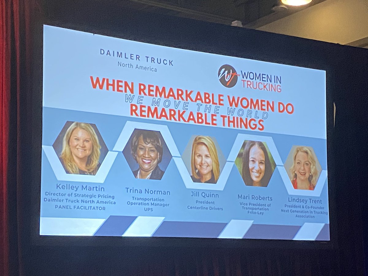 Congratulations to our very own Trina Norman for winning the 2022 Influential Woman in Trucking Award at the Woman in Trucking National Conference! We’re all so proud of you! #proudupsers