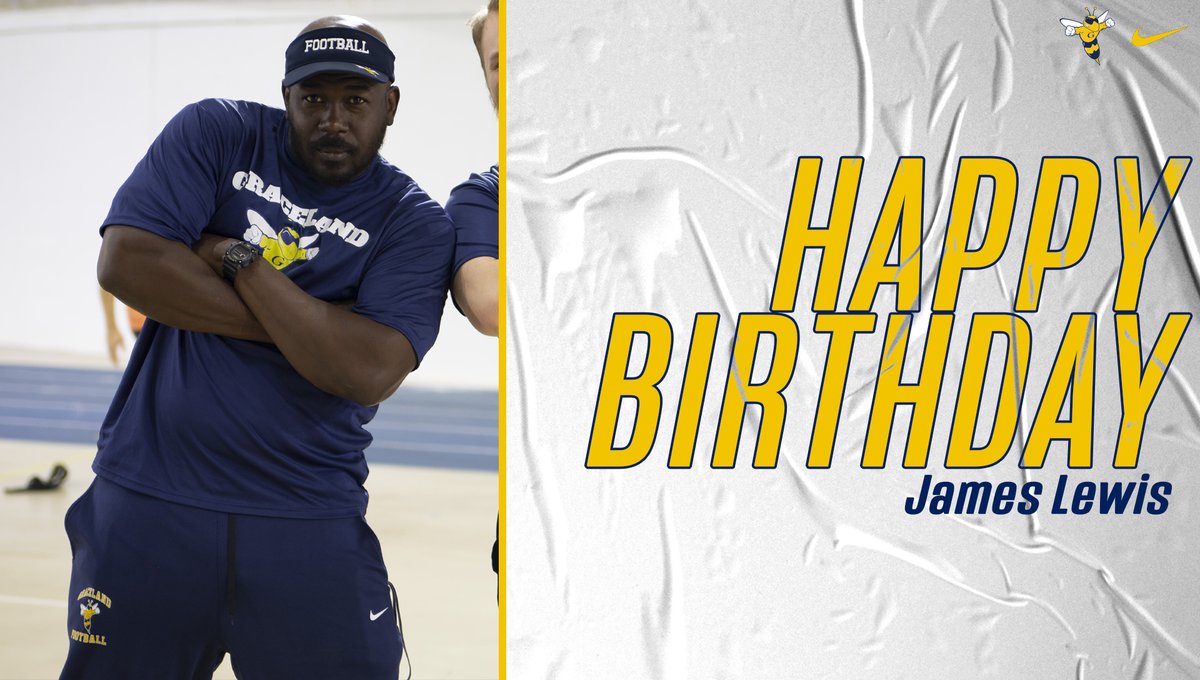 Happy Birthday to our Wide Receiver Coach, <a href="/JameslewisCoach/">James Lewis</a>!

#OnlyTheTough