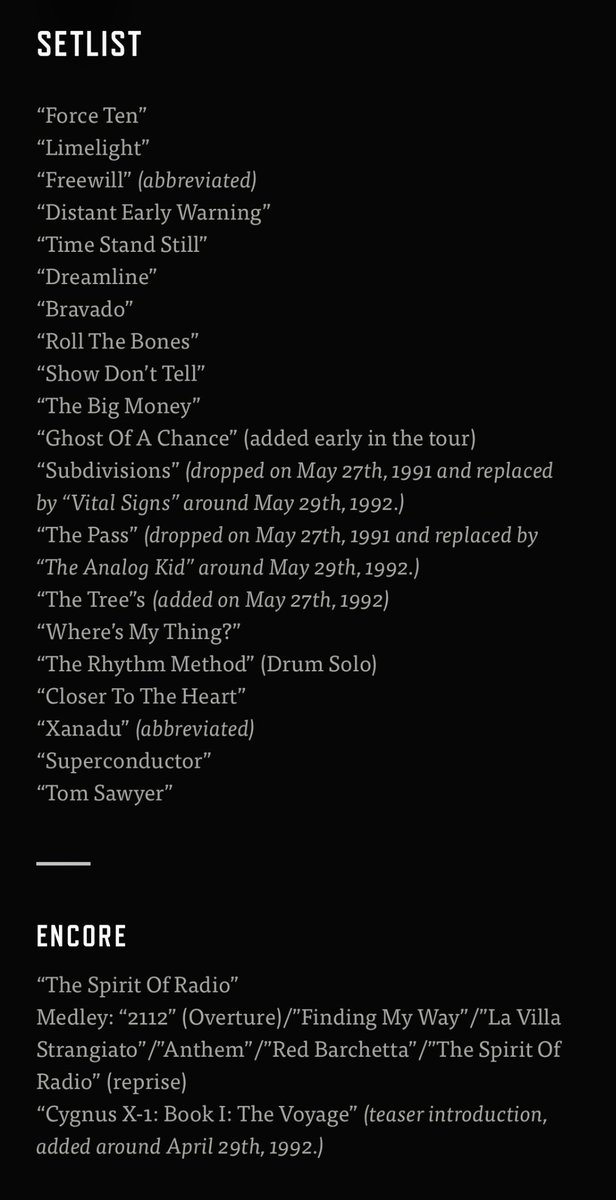 This Day in Rush History tweet media