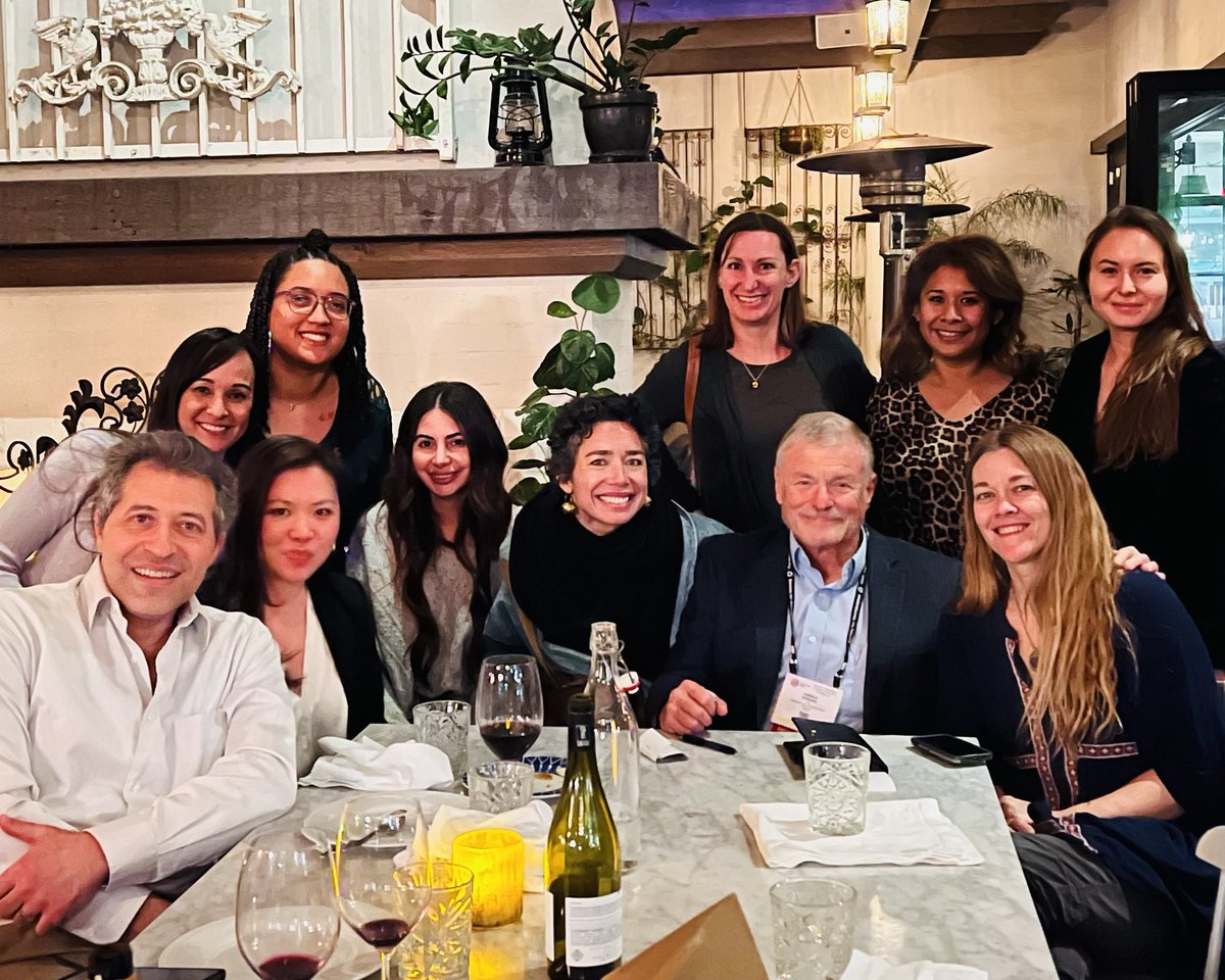 Steward lab dinner at SFN.  So excited to see everyone!