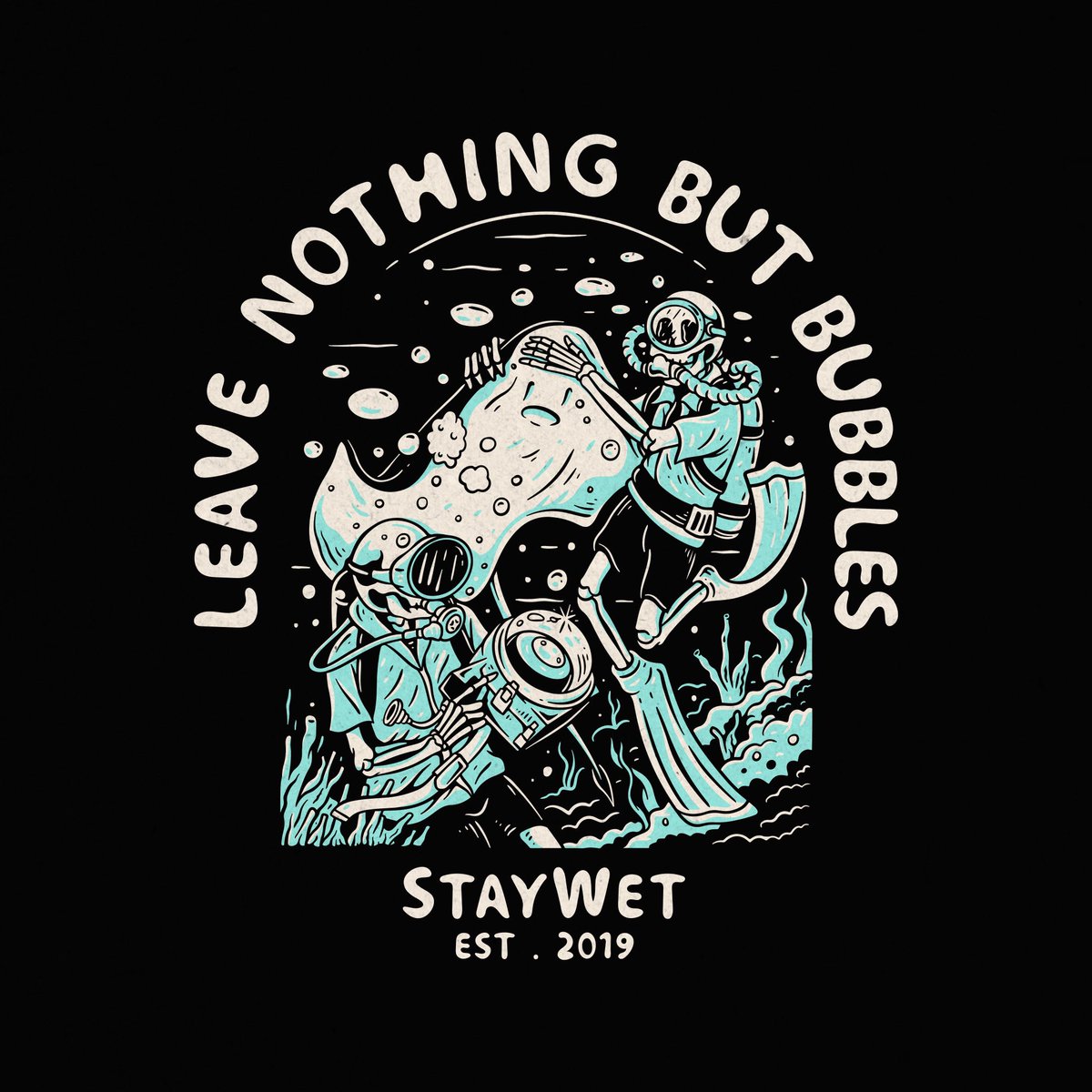 StayWet14's tweet photo. Leave Nothing But Bubbles🔱  #staywet 
•Just Reached Surface… Our next release!• 
The real pressure.
#diversbrotherhood 
•
Dropping on time for Black Friday Sale! https://t.co/XE4PBhnKMX
