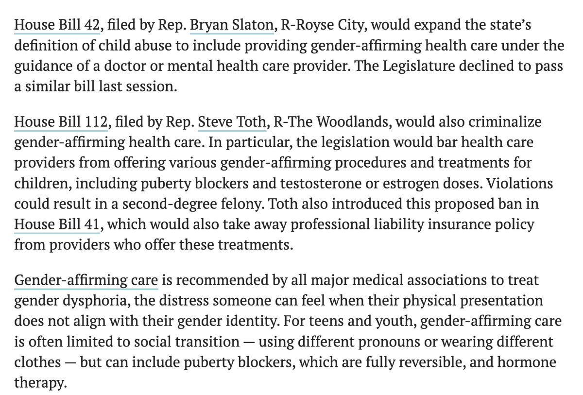 Kimberelli145's tweet photo. Looking forward to seeing how  @Toth_4_Texas  and @BryanforHD2 plan on providing suicide counseling for all of the trans youth who now can't get the healthcare they need https://t.co/MDZLUtfTh7