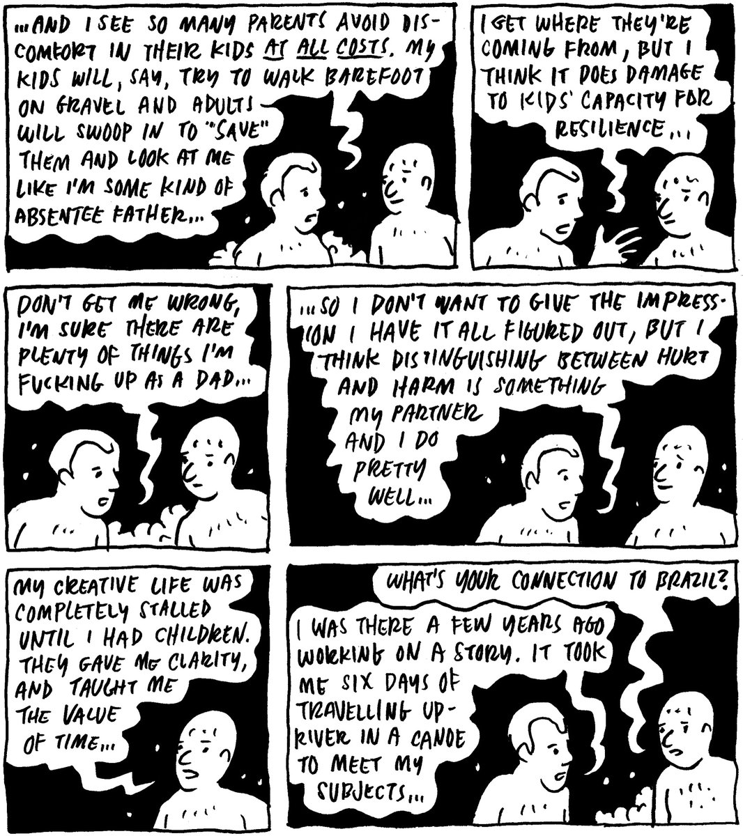 ghostcartoonist's tweet photo. Tonight I take my clothes off with @loveandradio director Nicholas van der Kolk @nickvdk!!! https://t.co/5QUrFYBB4q