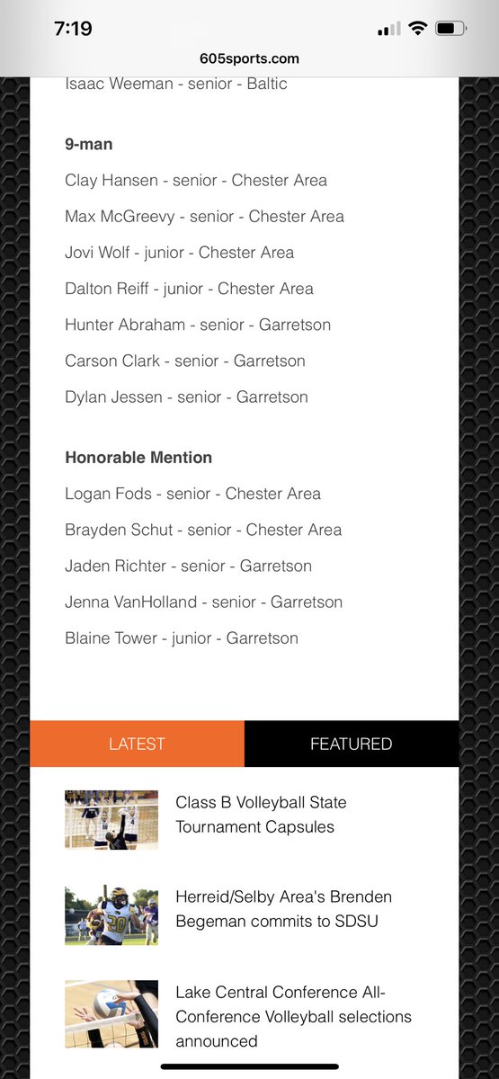 Garretson Blue Dragons tweet media