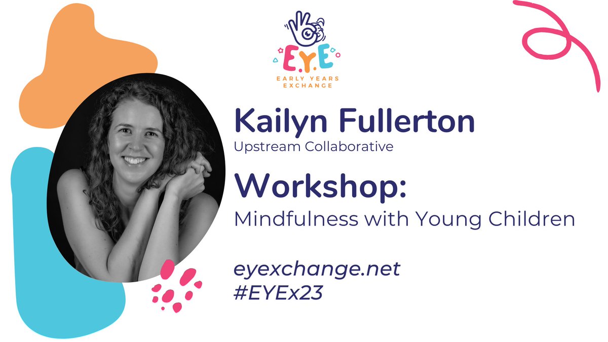 PanaAsavavatana's tweet image. Curious about #mindfulness in the #EarlyYears? Join @kaifull at #EYEx23 to learn more about embedding this into your classroom! 
🌎Asynchronous workshops= participate from ANYWHERE
📚Themes: SEL, Wellness, &amp;amp; DEIJ
🈴New Mandarin Strand
🌐Visit eyexchange.net to learn more