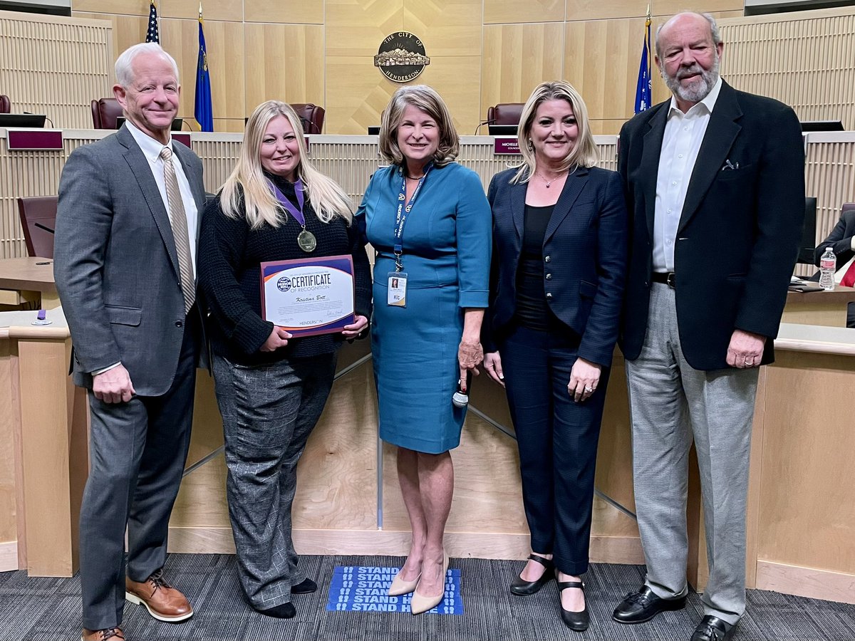 McCawSTEAM's tweet photo. Congratulations to @McCawSTEAM’s Kristina Bott!!! Recognized tonight with the COH Mayor’s Honor Roll Premier Education Award for her exemplary service and outstanding contributions to education! #Teachers #Recognition @cityofhenderson @CCSDMagnet @ClarkCountySch https://t.co/UtdoEwEO8g