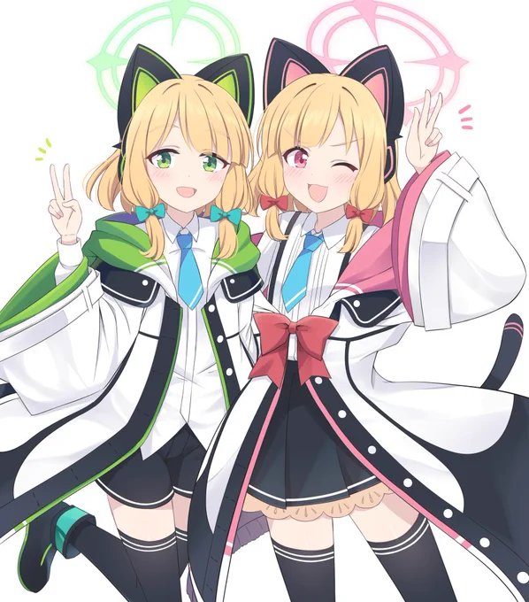ミドモモ #ブルアカ 