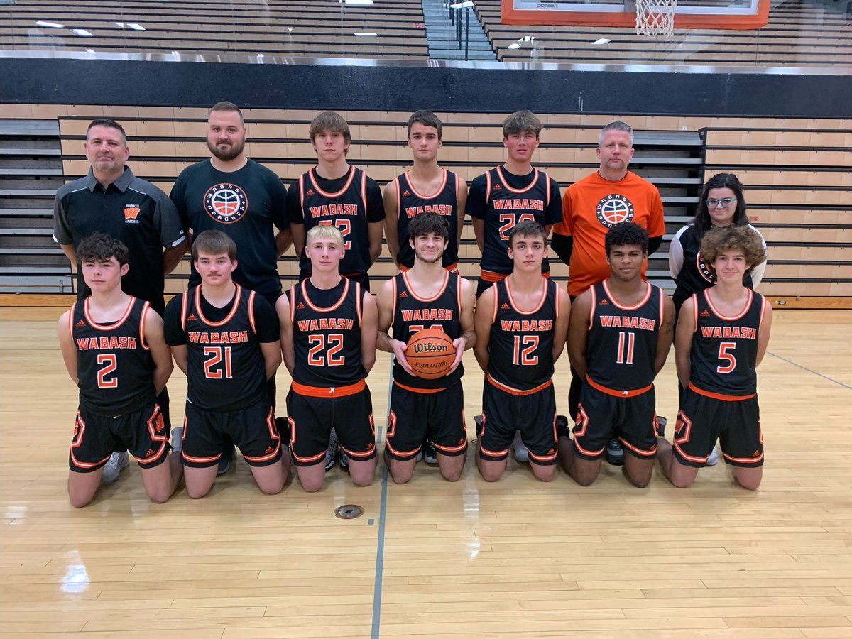 WabashBoysBBall's tweet photo. Here are the 2022-23 Apaches! #goapaches https://t.co/y09oW78RrA