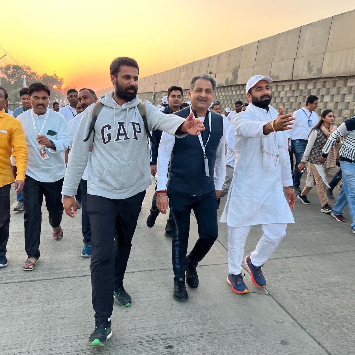 _gurjotsandhu's tweet photo. Day70th of #BharatJodoYatra along with @VijayIndrSingla baiji.. https://t.co/Zb7WIYuufX