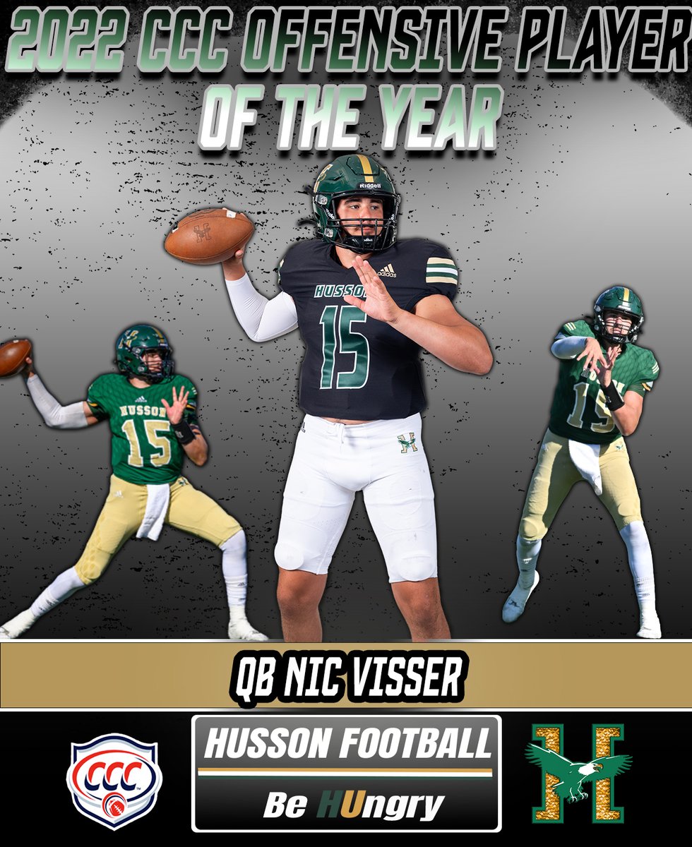 hussonfootball's tweet photo. Congratulations to our players selected to the CCC All Conference Teams! Proud of them and all of our players for all of their efforts! #HussonGuys https://t.co/DjHBnVuXN5