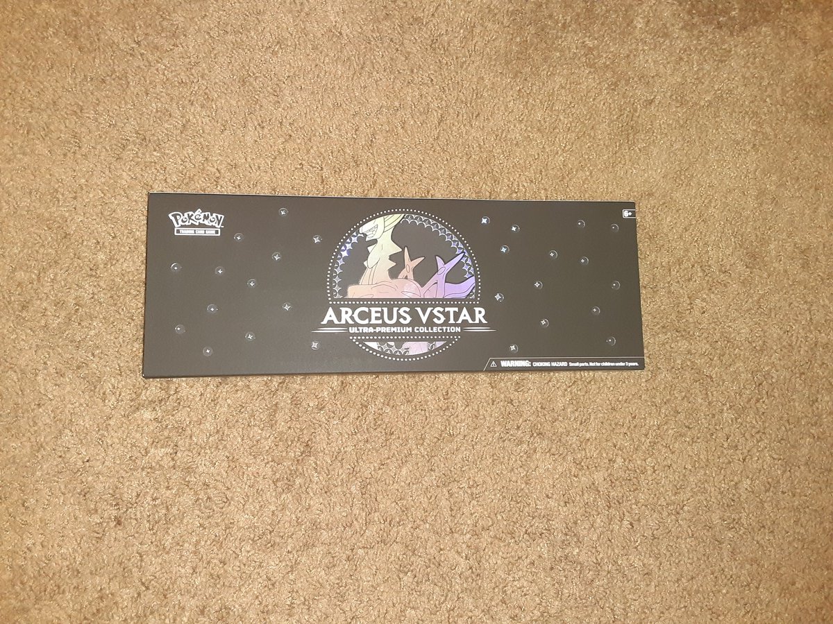 SentaiRanger1's tweet image. The Arceus V Star Ultra Premium Collection was well worth the wait! #Arceus #Pokemon #UltraPremiumCollection