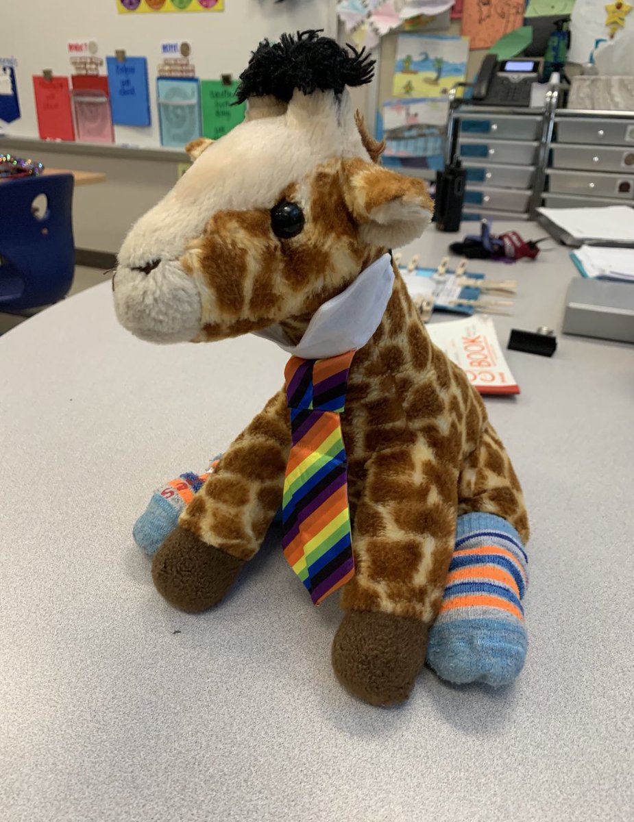 Alicia Moorefield (@mrs_moorefield) on Twitter photo DAY MADE! This guy made quite an impression! A former 2nd grader (now in 5th) excitedly asked if I still had Gerald. We would read “Giraffes Can’t Dance” & Gerald would go on adventures with a different student each weekend. 🦒 <a href="/HoneygoElem/">Honeygo Elementary</a> #HoneygoOnTheRun #RelationshipsMatter DAY MADE! This guy made quite an impression! A former 2nd grader (now in 5th) excitedly asked if I still had Gerald. We would read “Giraffes Can’t Dance” & Gerald would go on adventures with a different student each weekend. 🦒 <a href="/HoneygoElem/">Honeygo Elementary</a> #HoneygoOnTheRun #RelationshipsMatter