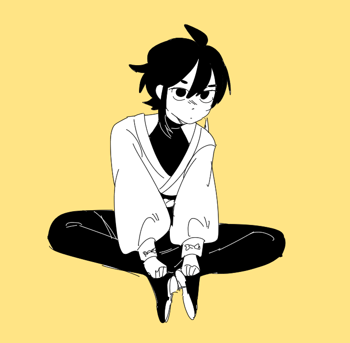 「hmm 」|riceのイラスト