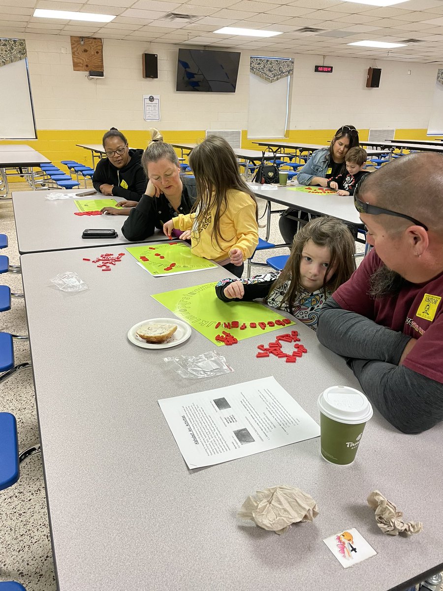 Reading1Goddess's tweet photo. Learn and Breakfast @EFES_Proud was a huge success! Kindergartners and First graders were using Alphabet Arcs to practice letter recognition, letter sounds, and making words! https://t.co/CAlv2JTJbK