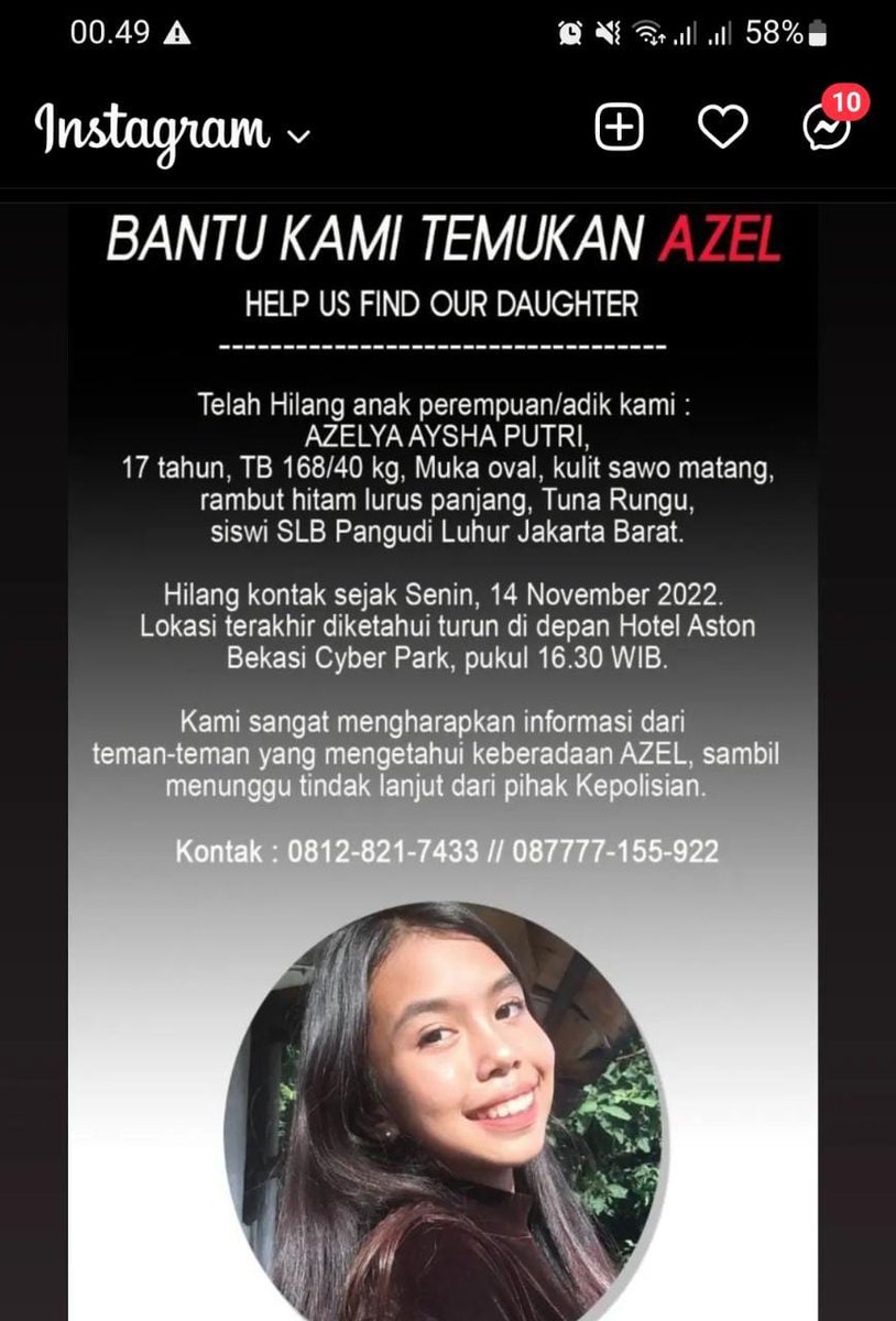 milasyaa's tweet photo. Tolong dibantu share yaaa.... https://t.co/yBwkuFMBfg