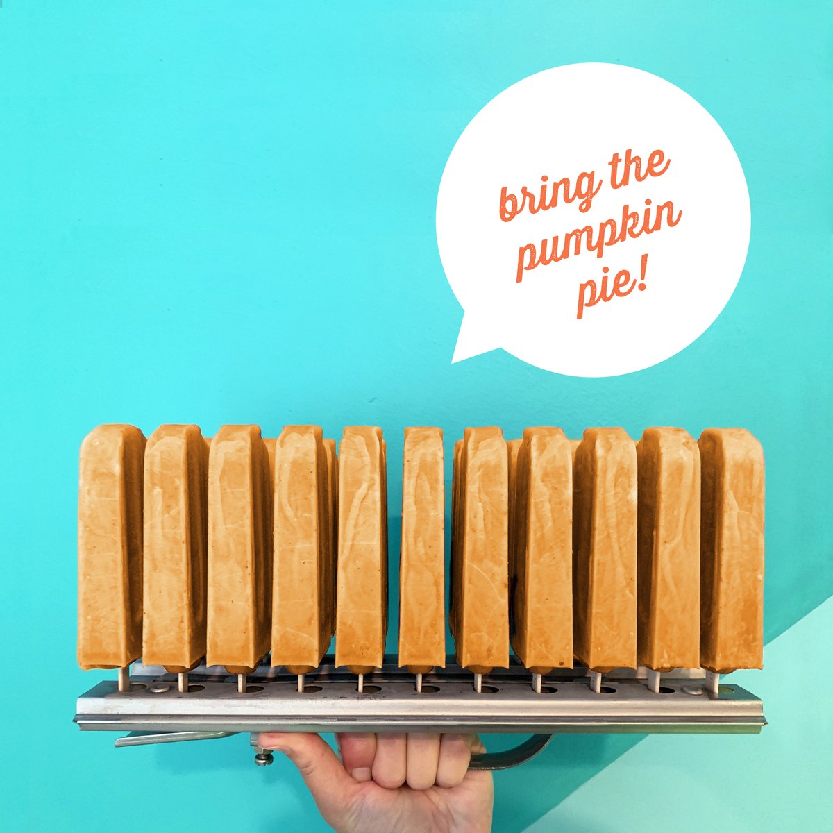 streetpops's tweet photo. Say you'll bring the #pumpkinpie this year. Our creamy pumpkin pie #streetpops are made with real pumpkin, cinnamon, vanilla, ginger and nutmeg. Order a cooler today for an unforgettable #Thanksgiving #dessert: https://t.co/7DPD22nJ3O
#pumpkinspice #cincinnati #Thanksgiving2022 https://t.co/rSrPcruiNr