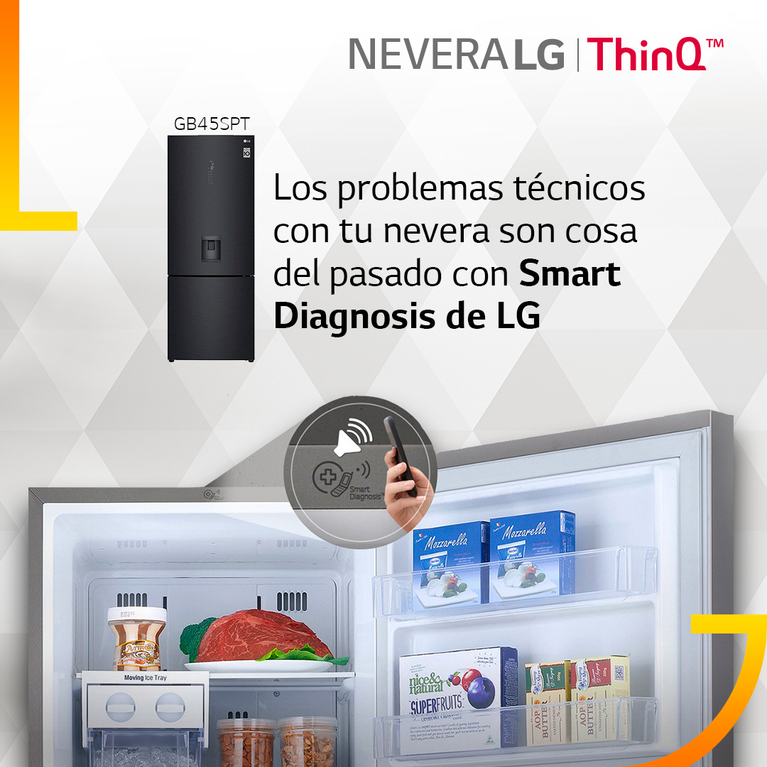 lg_colombia's tweet photo. Si tu nevera experimenta un problema, Smart Diagnosis te ayuda a analizar la situación. Solamente debes abrir la app ThinQ para diagnosticar los problemas de tu nevera.
Conoce más aquí: https://t.co/bMwrqKx2BL
#LG #LIFEISGOOD #FrescuraUniforme #LGElectronics #NeveraLG https://t.co/mAzP6npgjV