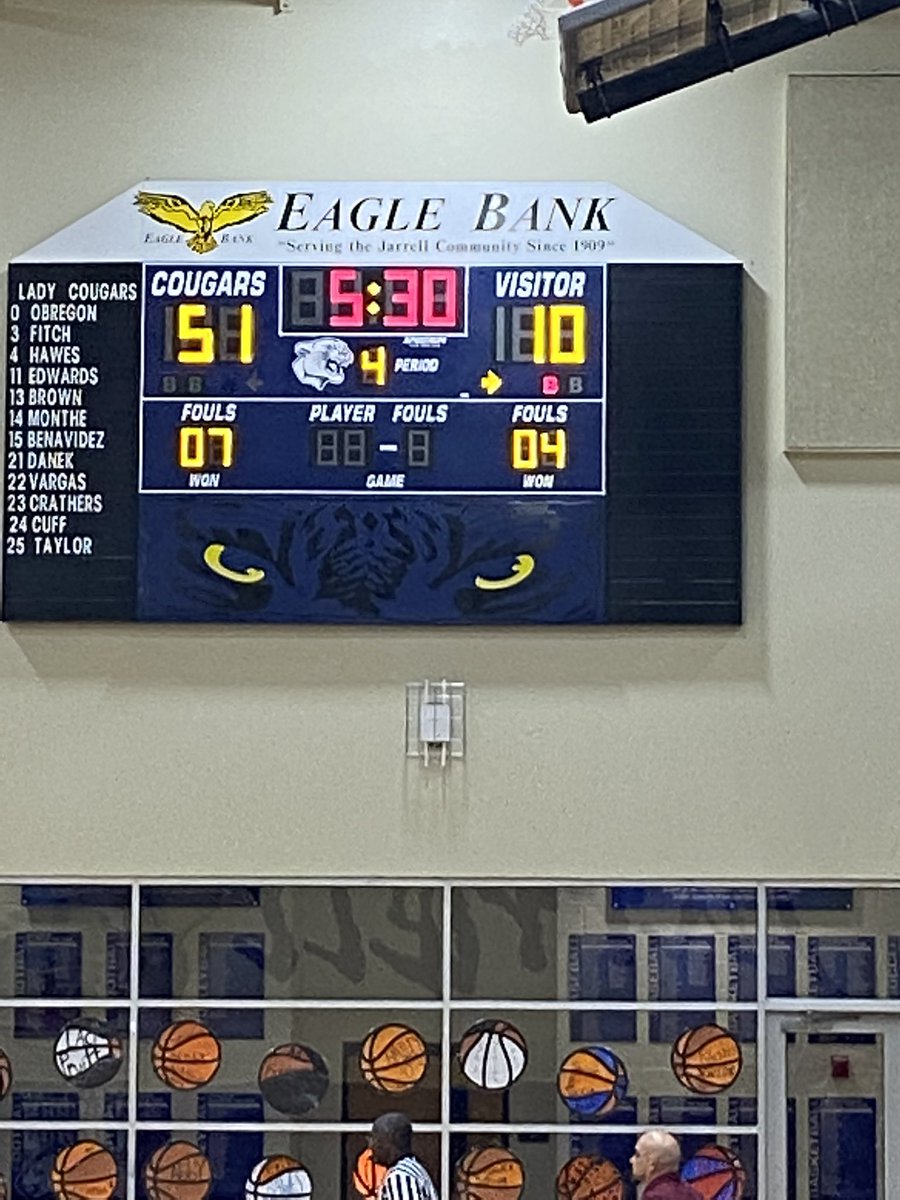 JarrellHSAP's tweet image. Lady Cougar Hoops!!  Beat Troy

@JarrellHSAP @JarrellHS @Jarrellisd