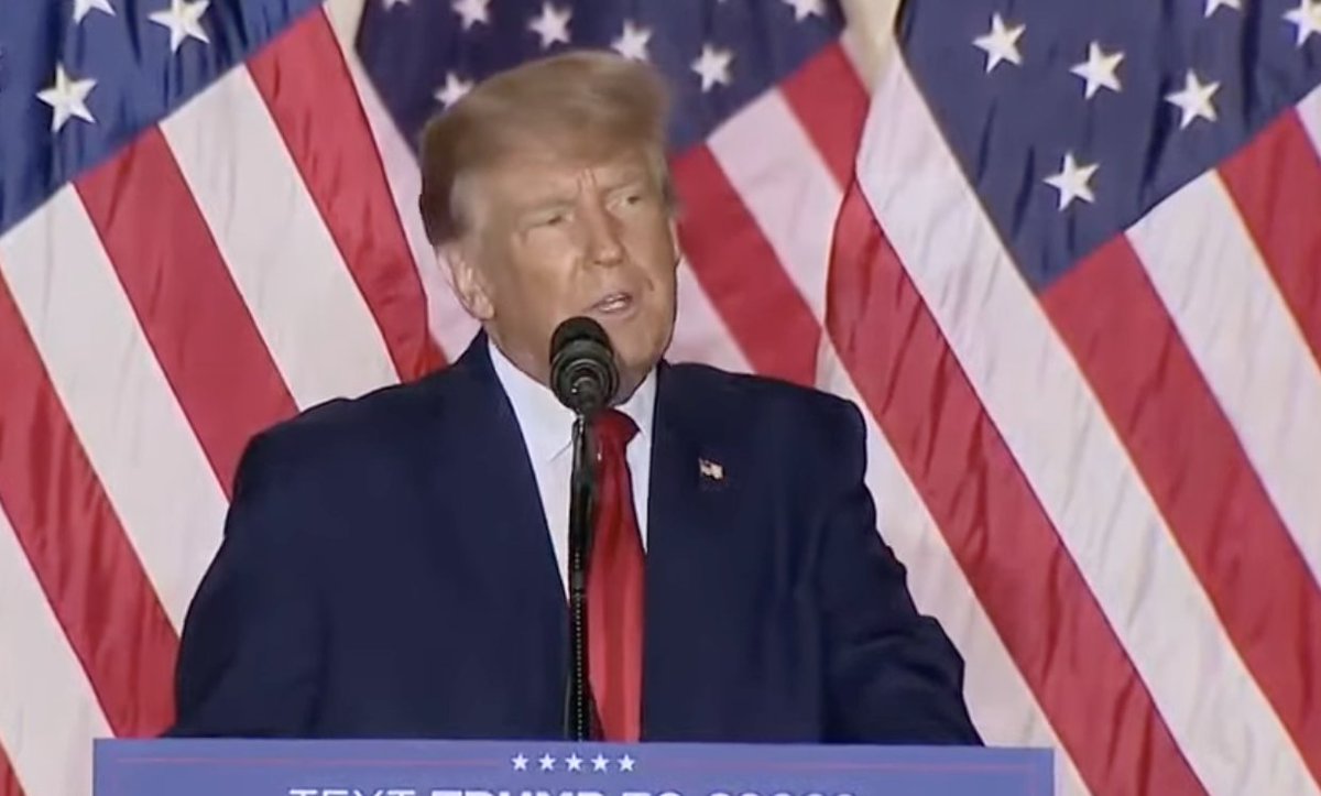 🔵 #AHORA | Donald Trump se postula oficialmente como candidato a la presidencia de EE.UU. en 2024