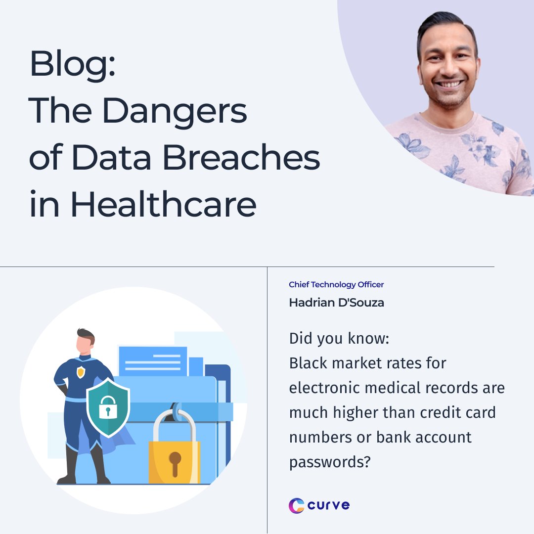 Worried about the recent cyberattacks on healthcare data? We sat down with Curve CTO Hadrian D’Souza to find out more on the dangers of data breaches in healthcare.

#security #privacy #data #cyberattack #healthcare #digitalhealth
