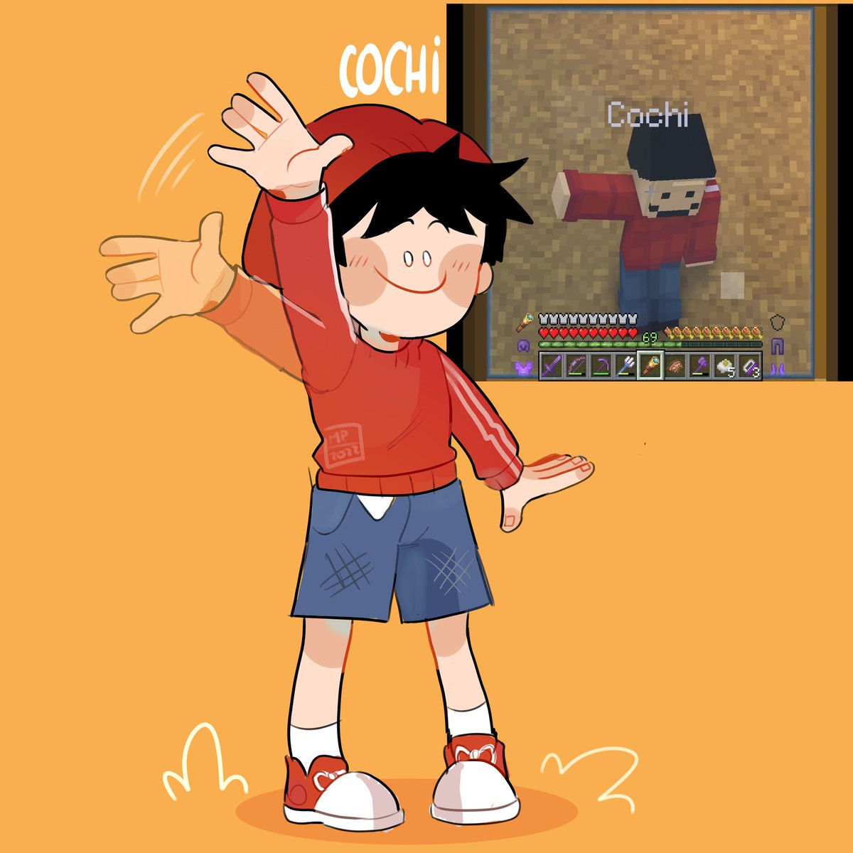 moRu_tt's tweet photo. DIBUJITO DEL COCHII
No es el mejor, pero lo hice con cariño 

#RevolucionQuackity #cochi #quackityfanart #QuackityToo #karmalart https://t.co/cPwen2uBN5