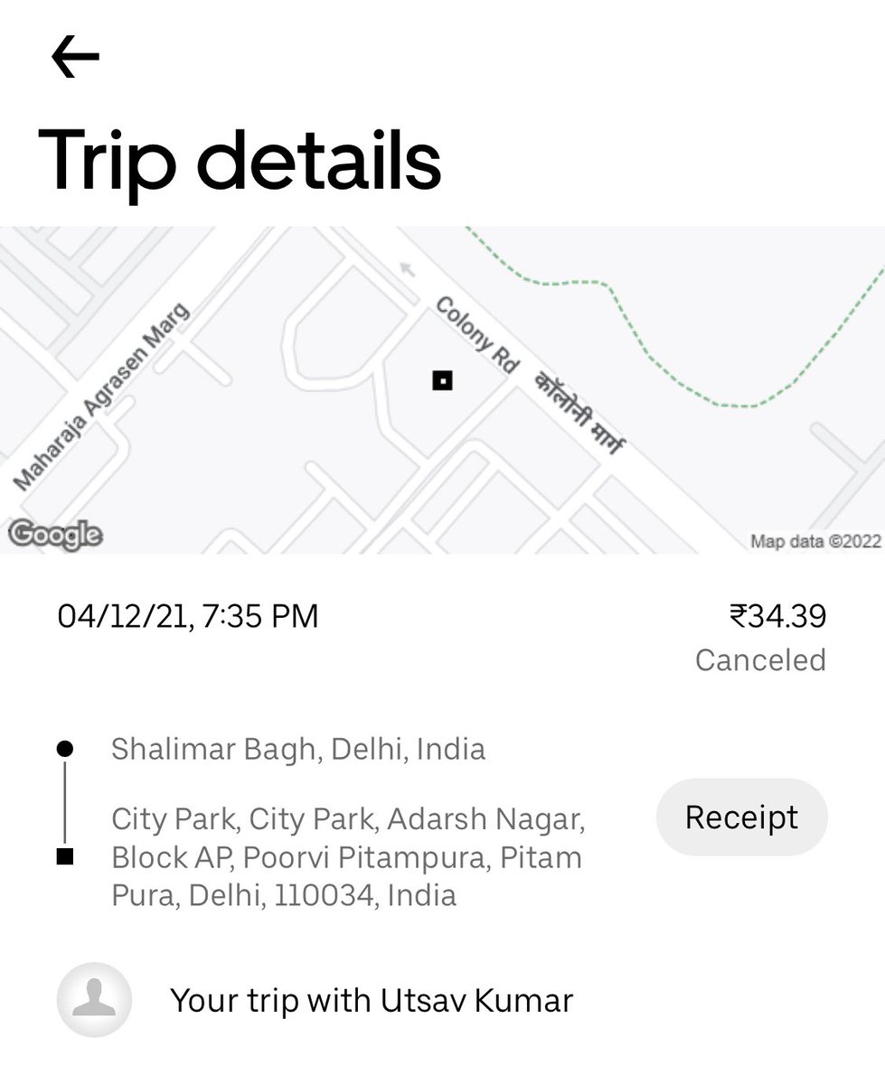 Pras_ag's tweet photo. @Uber_India Its all common for Uber users. Drivers don’t turn up and cancellation fee is charged. https://t.co/HcwlWsE4Bz