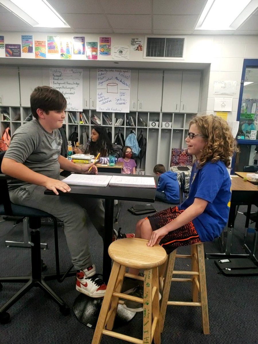 As our narrative unit comes to an end, we say goodbye to our writing partners for this unit! Students have built trusting relationships that enable healthy writing feedback! #d25itspersonal