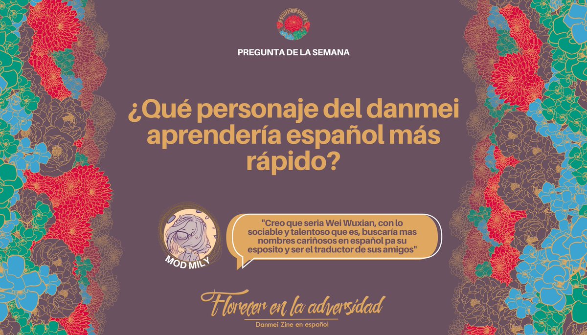 DANMEIZINE's tweet photo. 【 Dinámica 】

Segunda dinámica de la semana

¿Quién sera el mejor estudiante de nuestro idioma?(๑•᎑•๑) https://t.co/OSuhX7wSHq