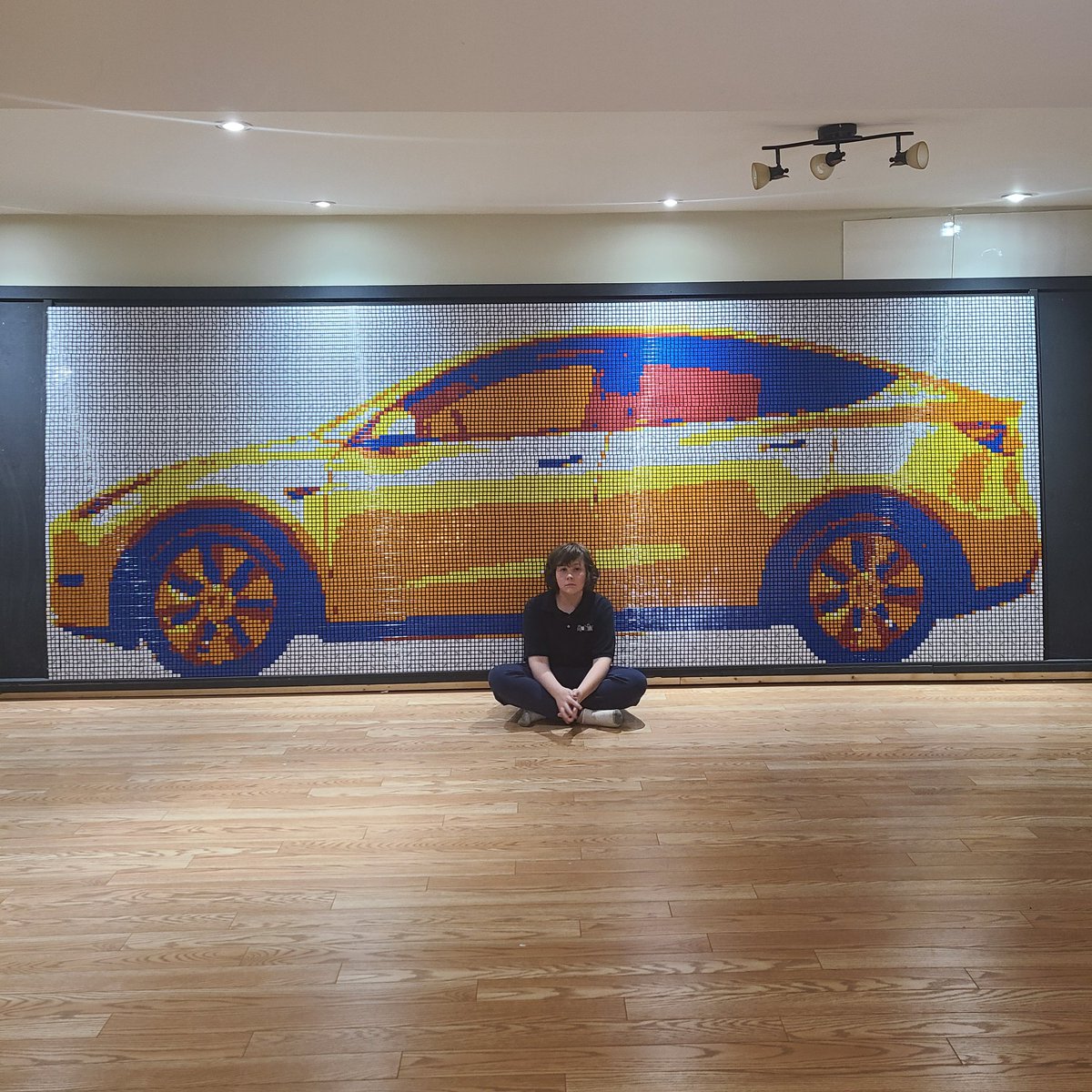 Melanie Brethour (@melbrethour) on Twitter photo My son <a href="/benjaminrussoa1/">benjaminrussoart</a> made a mosaic of a Tesla Model Y, 1 to 1 scale, made with 3000 Rubik's cubes #DyslexiaAwareness #RubiksCubes <a href="/elonmusk/">Elon Musk</a> <a href="/Tesla/">Tesla</a>
<a href="/SpaceX/">SpaceX</a> <a href="/TeslaCharging/">Tesla Charging</a> <a href="/Rubiks_Official/">Rubik's</a> <a href="/SpinMaster/">Spin Master</a> instagram.com/reel/ClAOpsGJH… <a href="/elonmusk/">Elon Musk</a> <a href="/SpaceX/">SpaceX</a> My son <a href="/benjaminrussoa1/">benjaminrussoart</a> made a mosaic of a Tesla Model Y, 1 to 1 scale, made with 3000 Rubik's cubes #DyslexiaAwareness #RubiksCubes <a href="/elonmusk/">Elon Musk</a> <a href="/Tesla/">Tesla</a>
<a href="/SpaceX/">SpaceX</a> <a href="/TeslaCharging/">Tesla Charging</a> <a href="/Rubiks_Official/">Rubik's</a> <a href="/SpinMaster/">Spin Master</a> instagram.com/reel/ClAOpsGJH… <a href="/elonmusk/">Elon Musk</a> <a href="/SpaceX/">SpaceX</a>