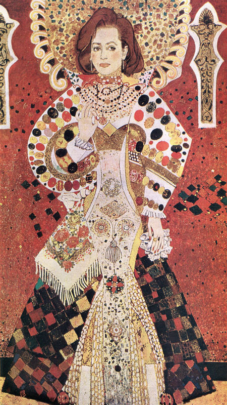 russianartbot's tweet photo. Portret of Tetyana Tsymbal, 1987 #victorzaretsky #zaretsky https://t.co/z64gqUmhXv https://t.co/DDnTeBHrb0
