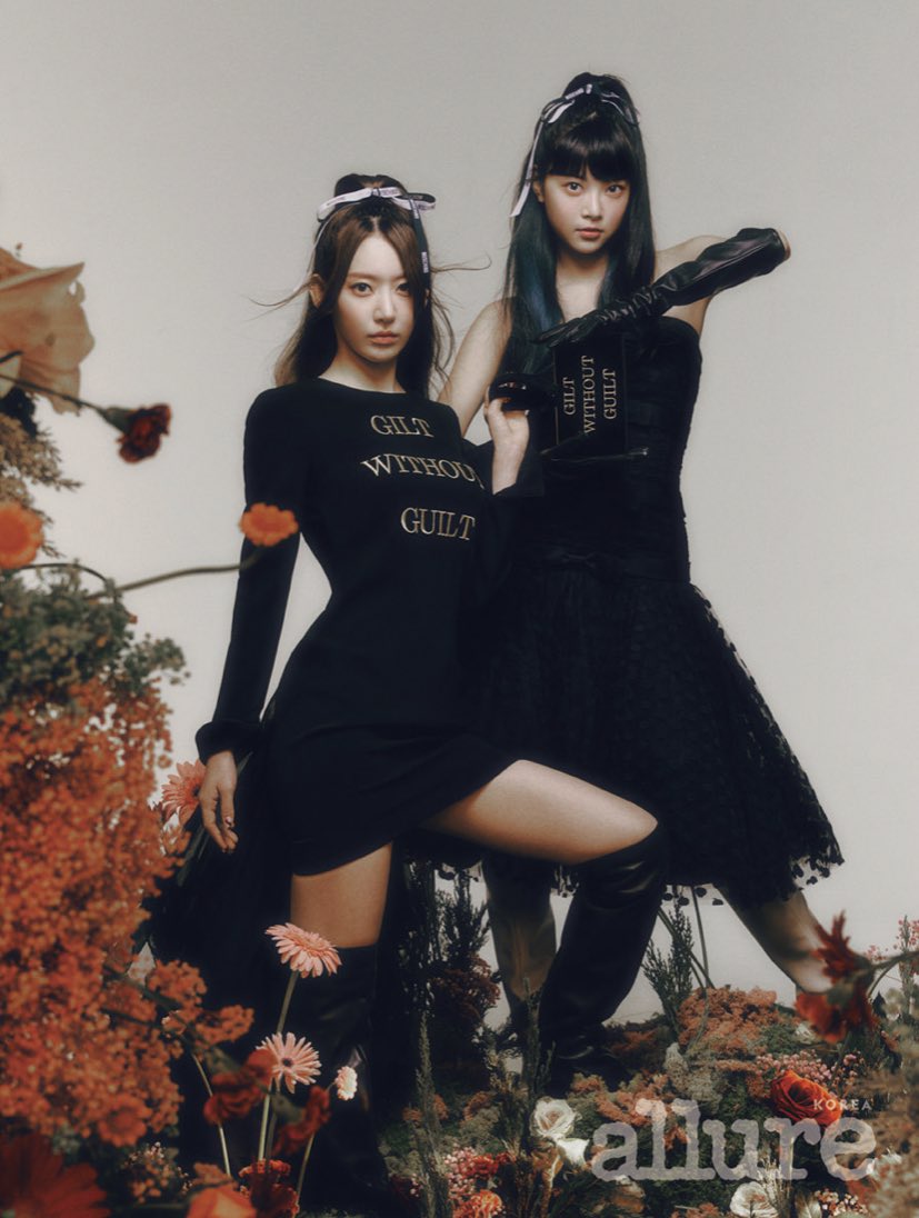 #Eunchae and #Sakura for #allurekorea